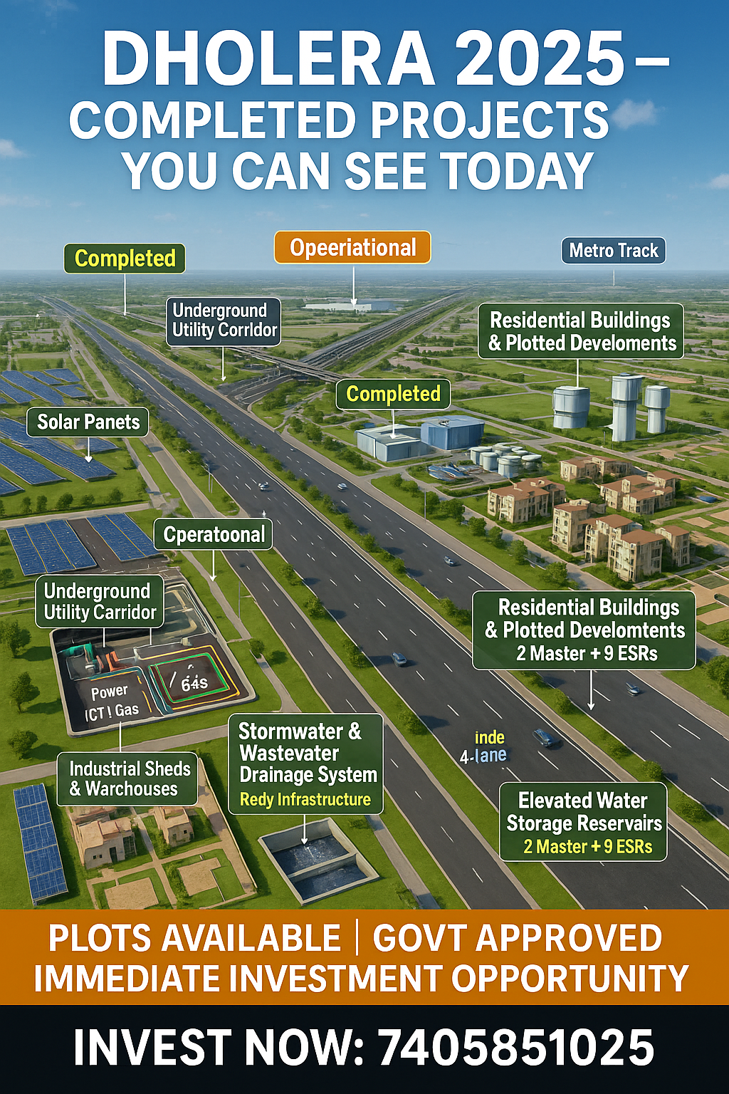 Dholera 2025 – Completed Projects You Can See Today