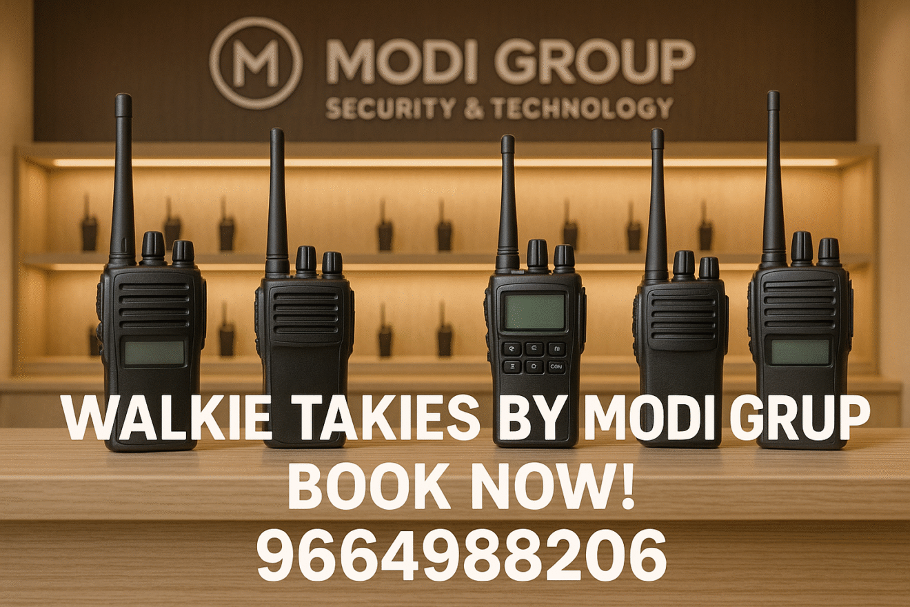 🚨 Stay Connected Anytime, Anywhere – With Walkie Talkies from Modi ...